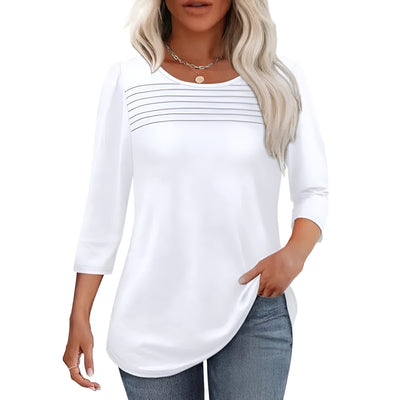 Debbie™ | Elegant Pleated Top
