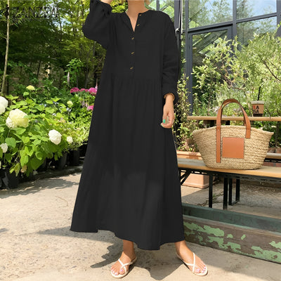Shona™ | Flattering Boho Maxi Dress